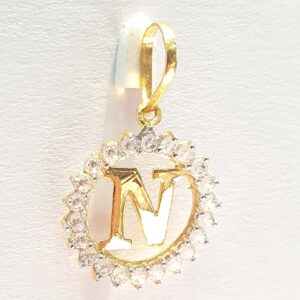 18k Diamond Later Pendant N