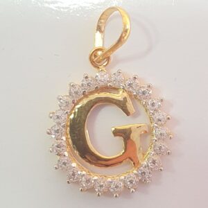 18k Diamond Later Pendant G