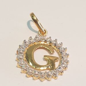 18k Diamond Later Pendant G