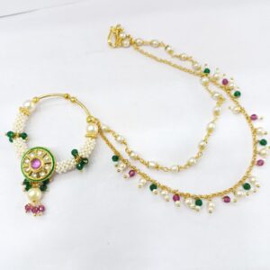 One Gram Gold Two Ser Antique Nath