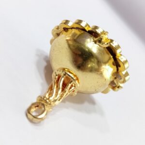 One gram gold diamond with Kundan Work bor