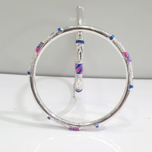 92.5 Silver Fancy Minakari Kadli