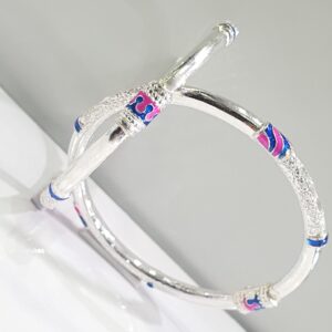 92.5 Silver Antique Design Kadli