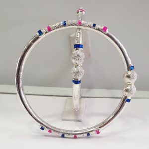 92.5 silver 2 ball Design women kadli