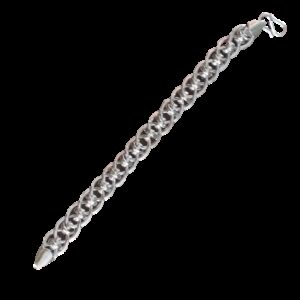 Silver cuban bracelet