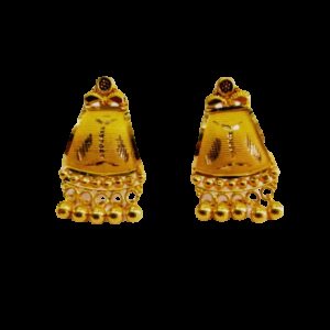 91.6 Gold Earrings For Women