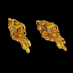 22k gold Design Ladies earrings