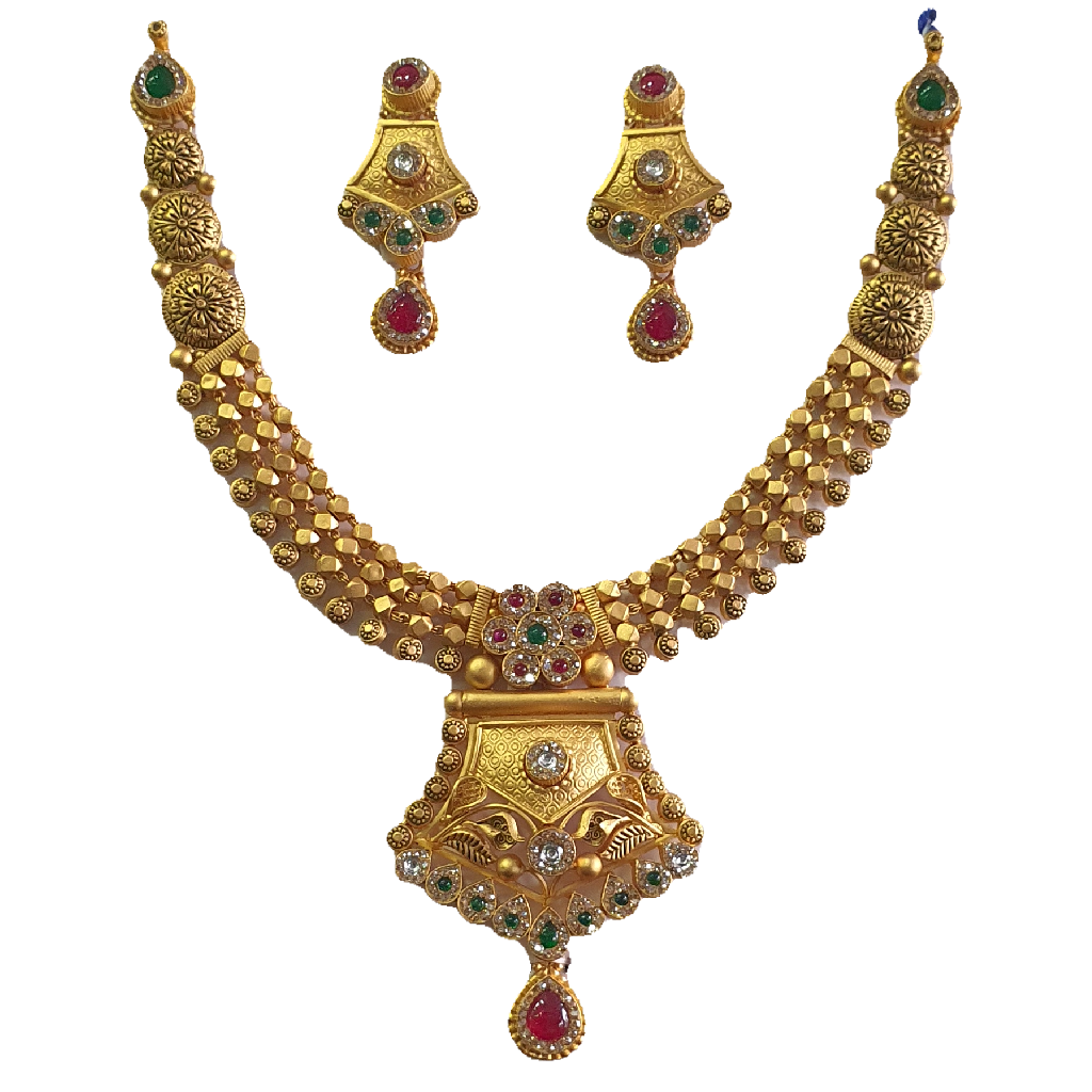 91.6 oxidize met finishing antique necklace