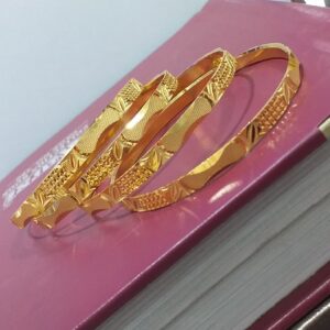 One gram Gold 4 Piece Bangles For Women