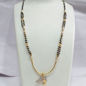 One gram Gold Antique Pendant Design Mangalsutra