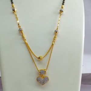 One Gram Gold Antique Mangalsutra