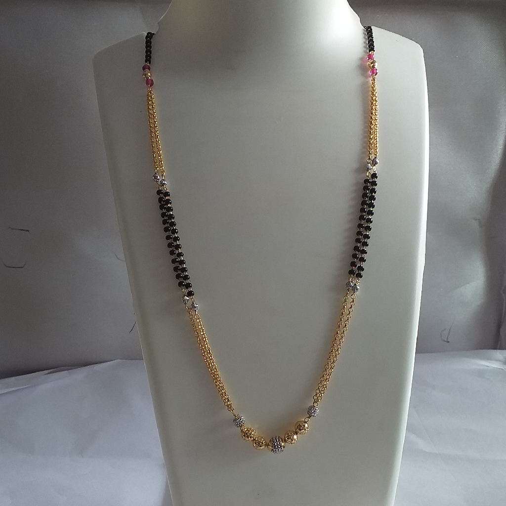 One Gram Dyub Line Ladies Mangalsutra