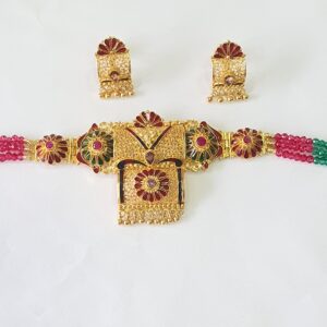 91.6 Rajwadi Bajuband NECKLACE