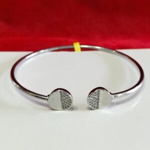 92.5 Silver Fancy Diamond Bracelet