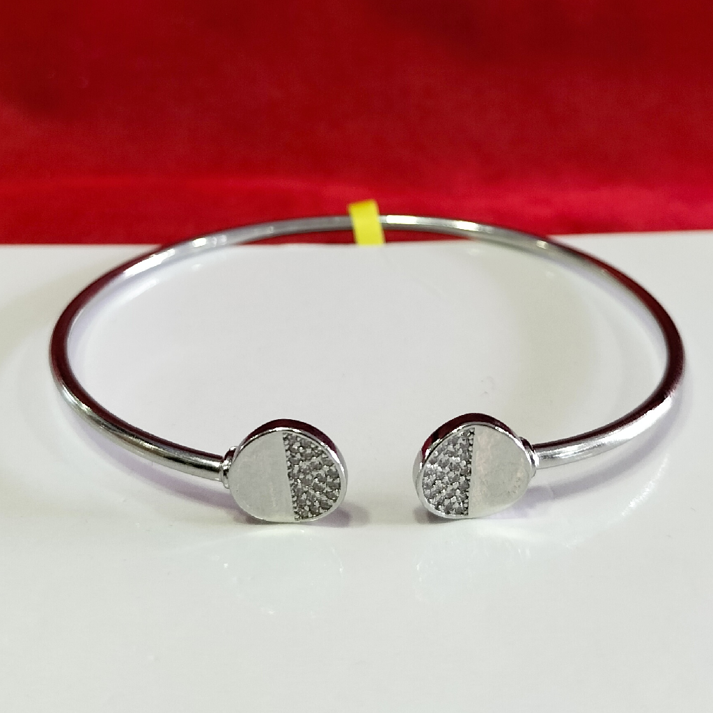 92.5 Silver Fancy Diamond Bracelet