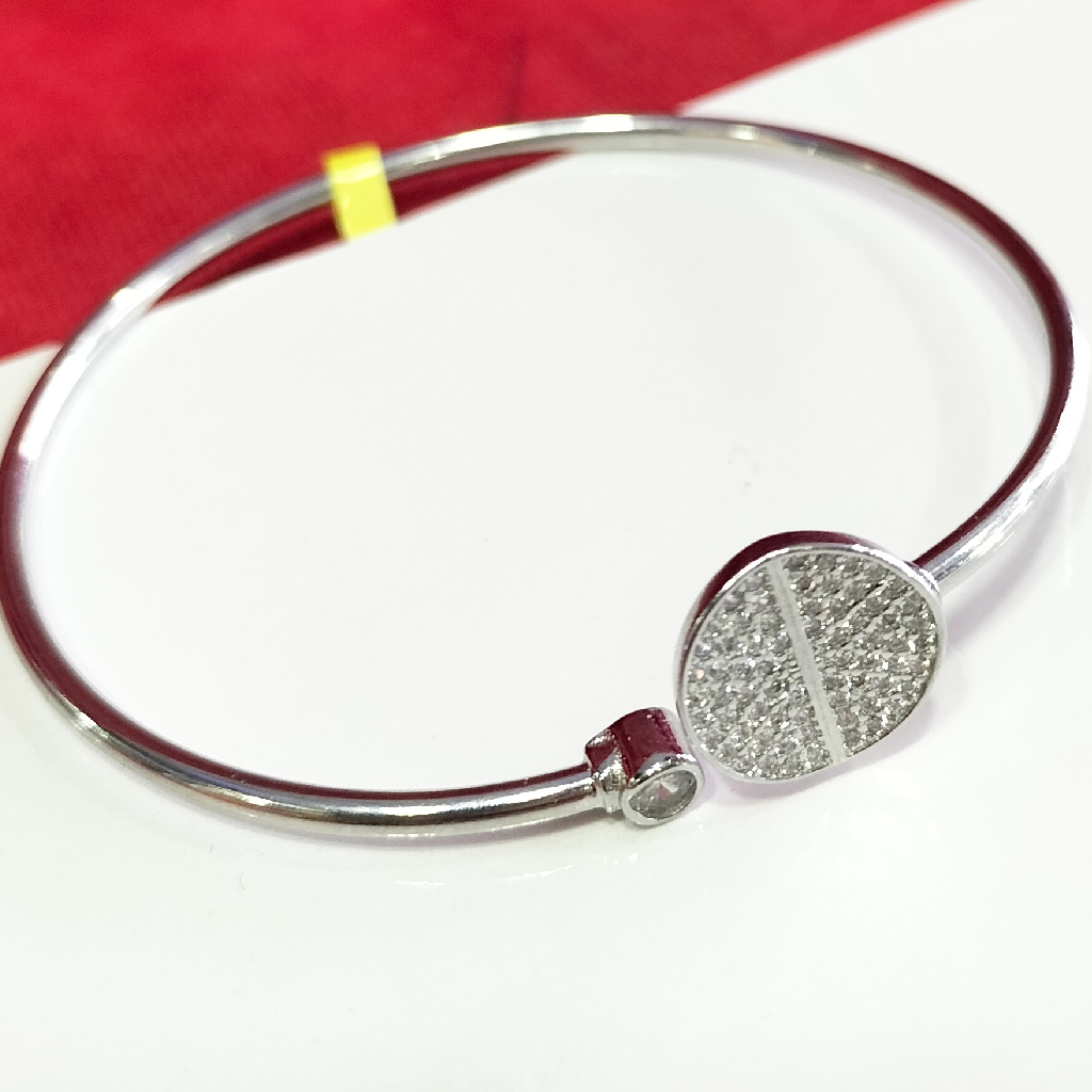92.5 silver moon shine diamond fancy bracelet - Image 2