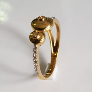 22k gold diamond ring for women