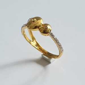 22k gold diamond ring for women