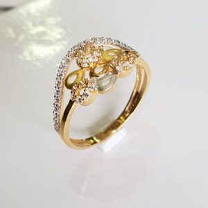 916 gold diamond woman ring
