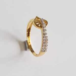 916 gold Fancy Design diamond ring