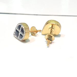 18k.Choraski Diamond SMOLL EARRINGS
