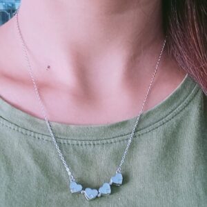 925 silver magnet necklace for women