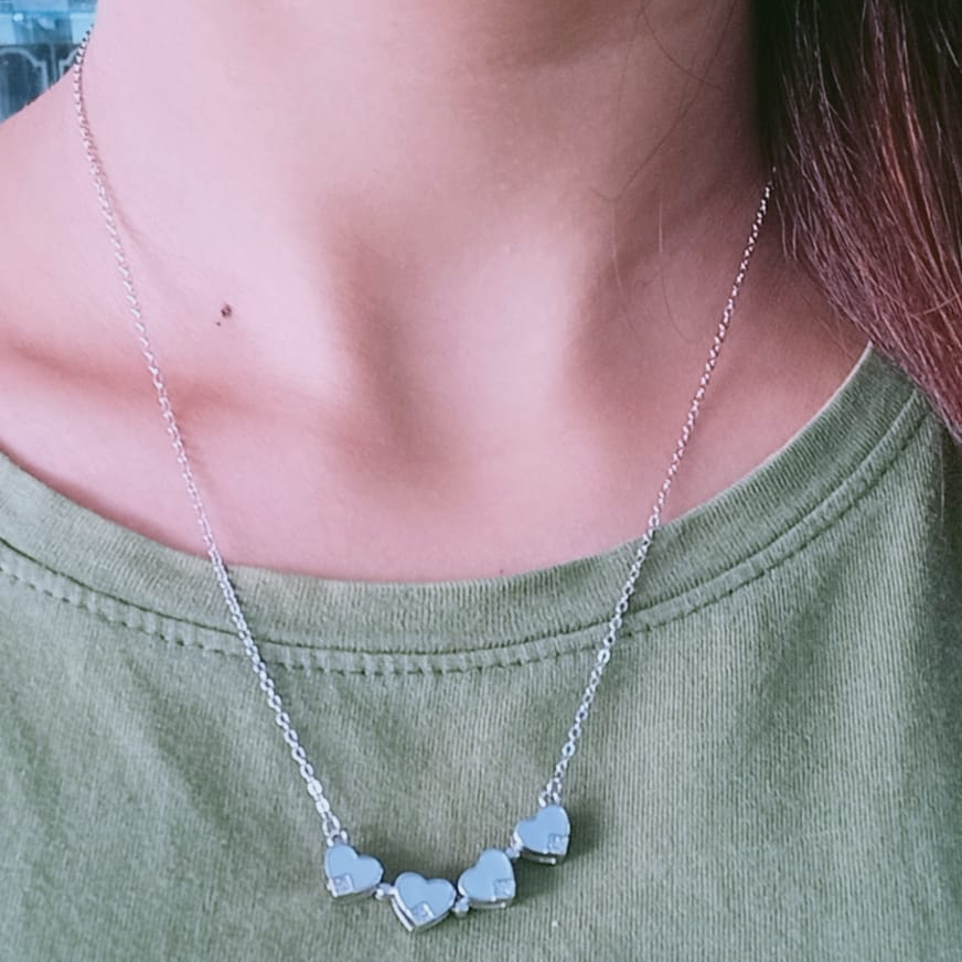 925 silver magnet necklace for women - Image 3