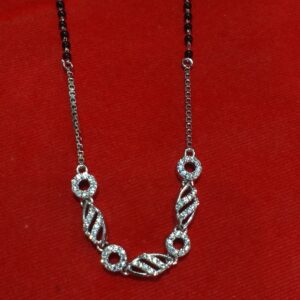 92.5 SILVER DIAMOND MANGALSUTRA