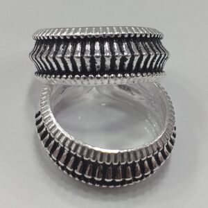 Silver  oxide simple design toe rings