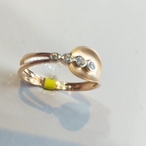 18 K Rose Gold Western Design Ring For Women