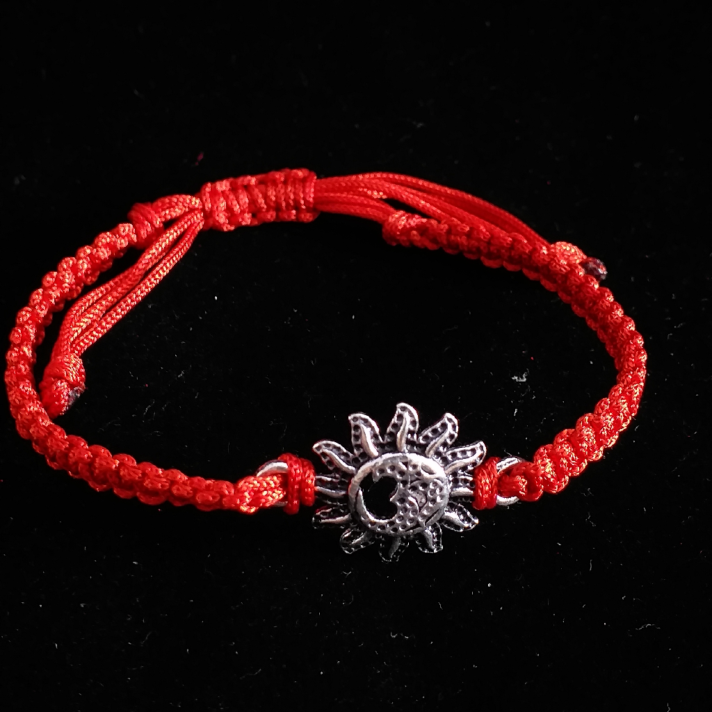 Silver Om Shurya Design