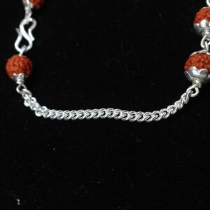 Silver CURAP CHAIN RUDRAX RAKHI