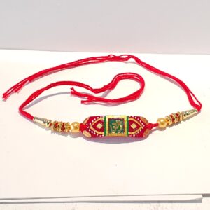 Gold Om Rakhi