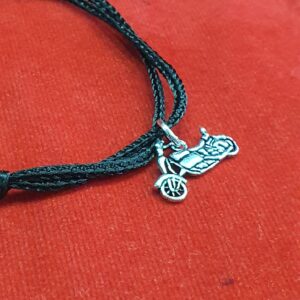 92.5 Sterling Silver Bullet Design Anclets