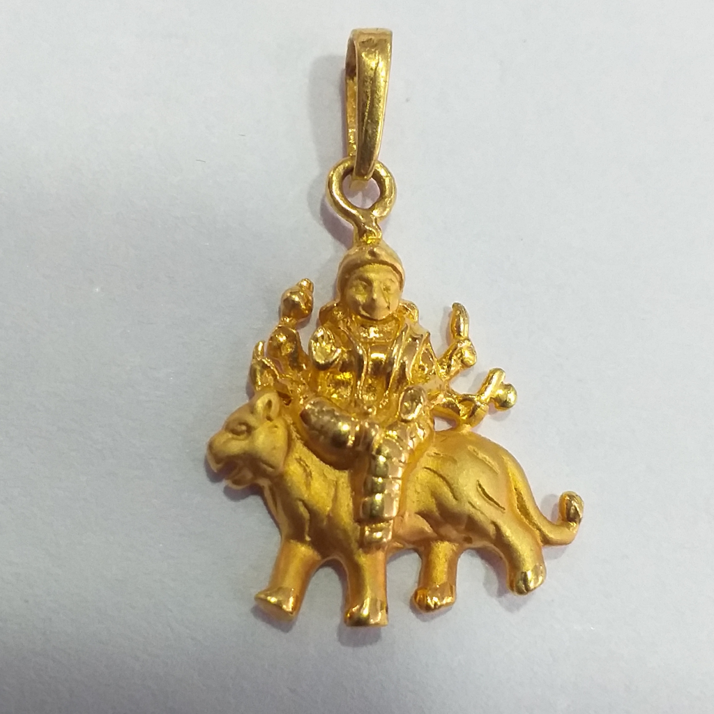 916 PURE GOLD AMBAJI PENDANT