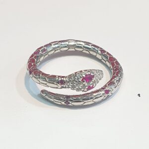 92.5 silver fancy nagin Design ring