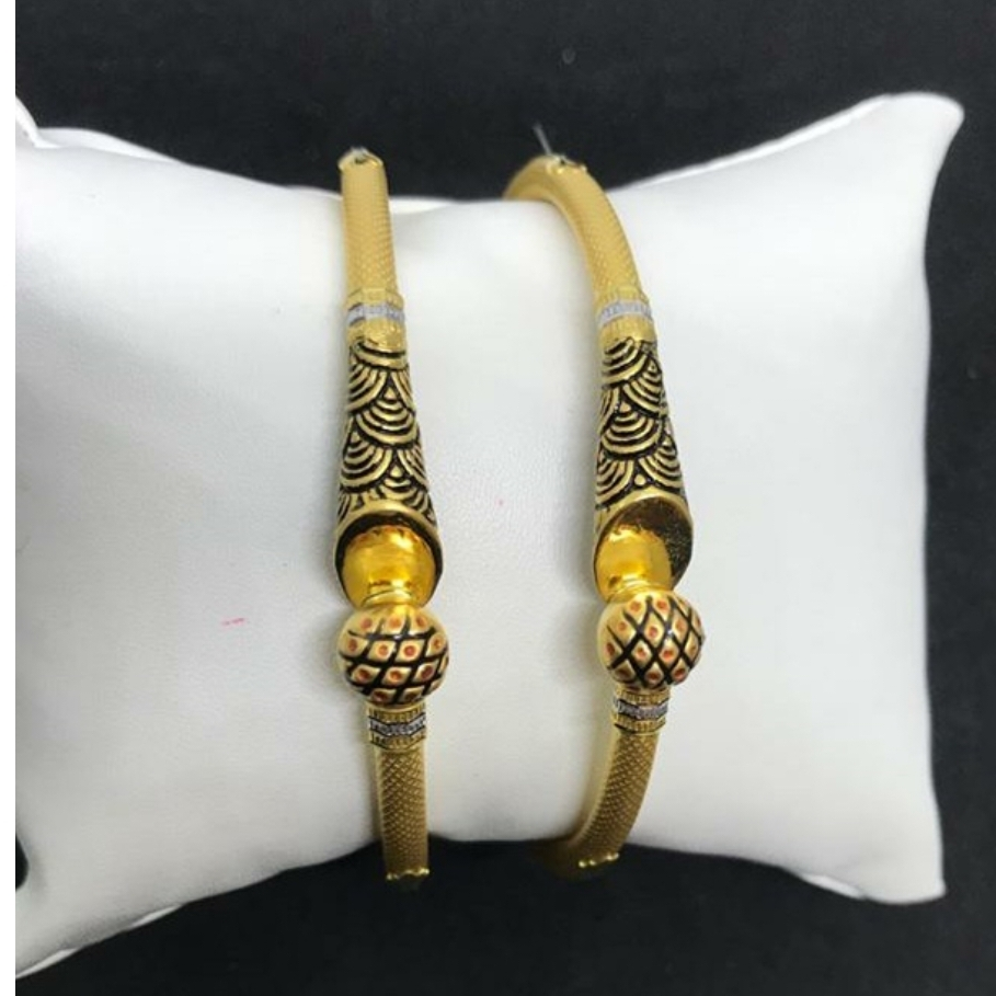 91.6 Gold ANTIQUE Bangle