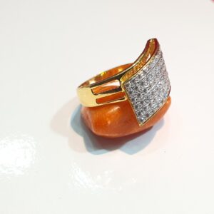 916 Gold Mini Diamond Ring
