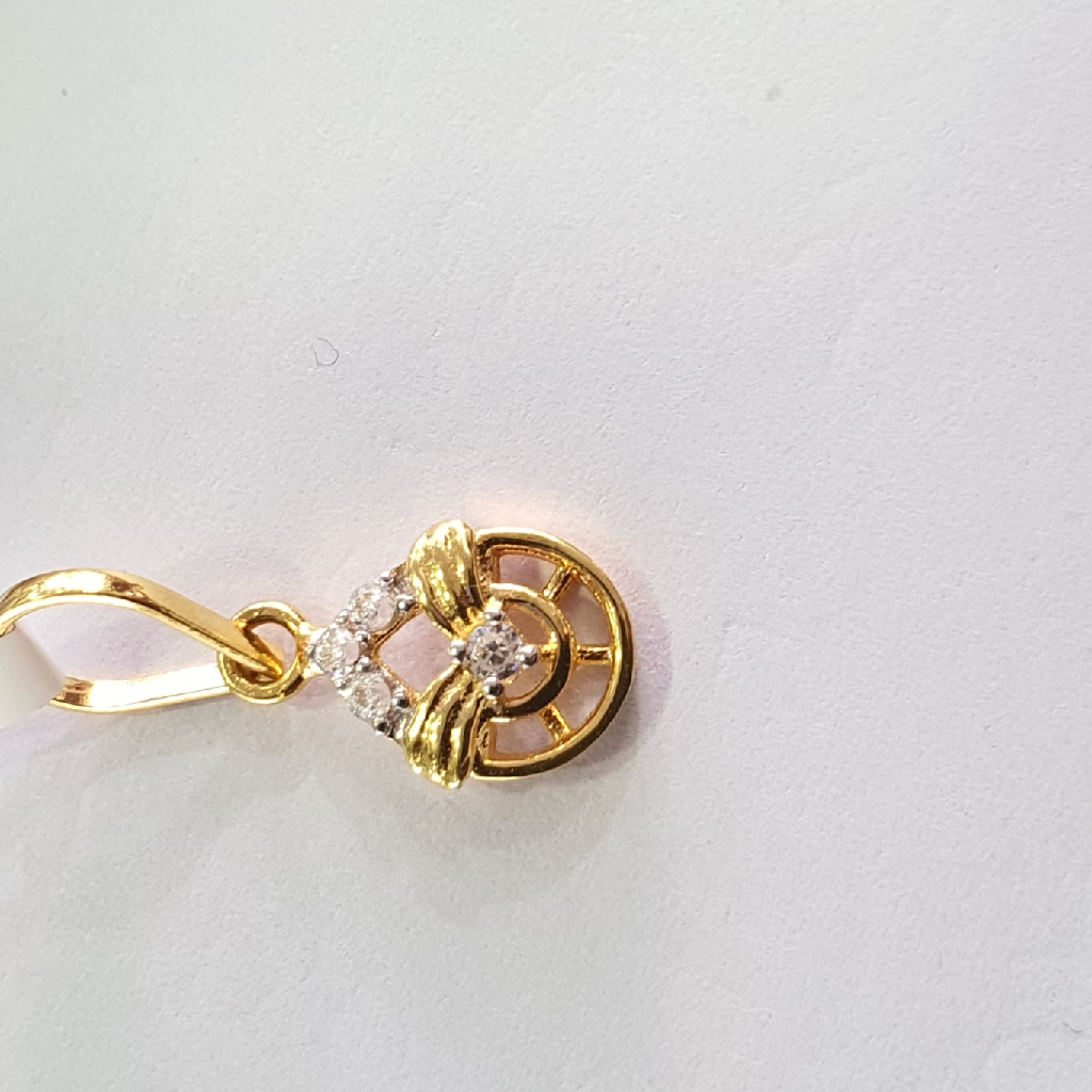 18k Gold New Design Pendant Set - Image 2