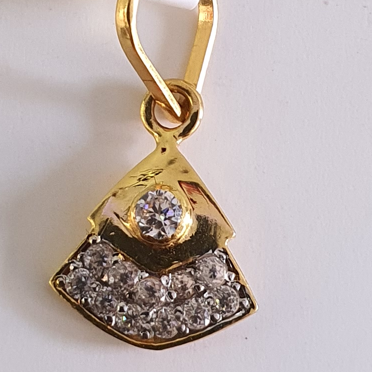 18k fancy pendant set - Image 3