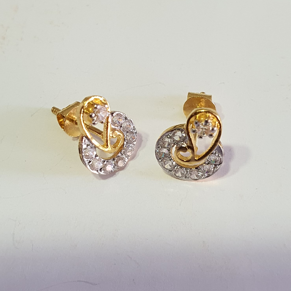 22k fancy design diamond pendal set - Image 3
