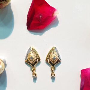 22 k. white Diamond New Earrings