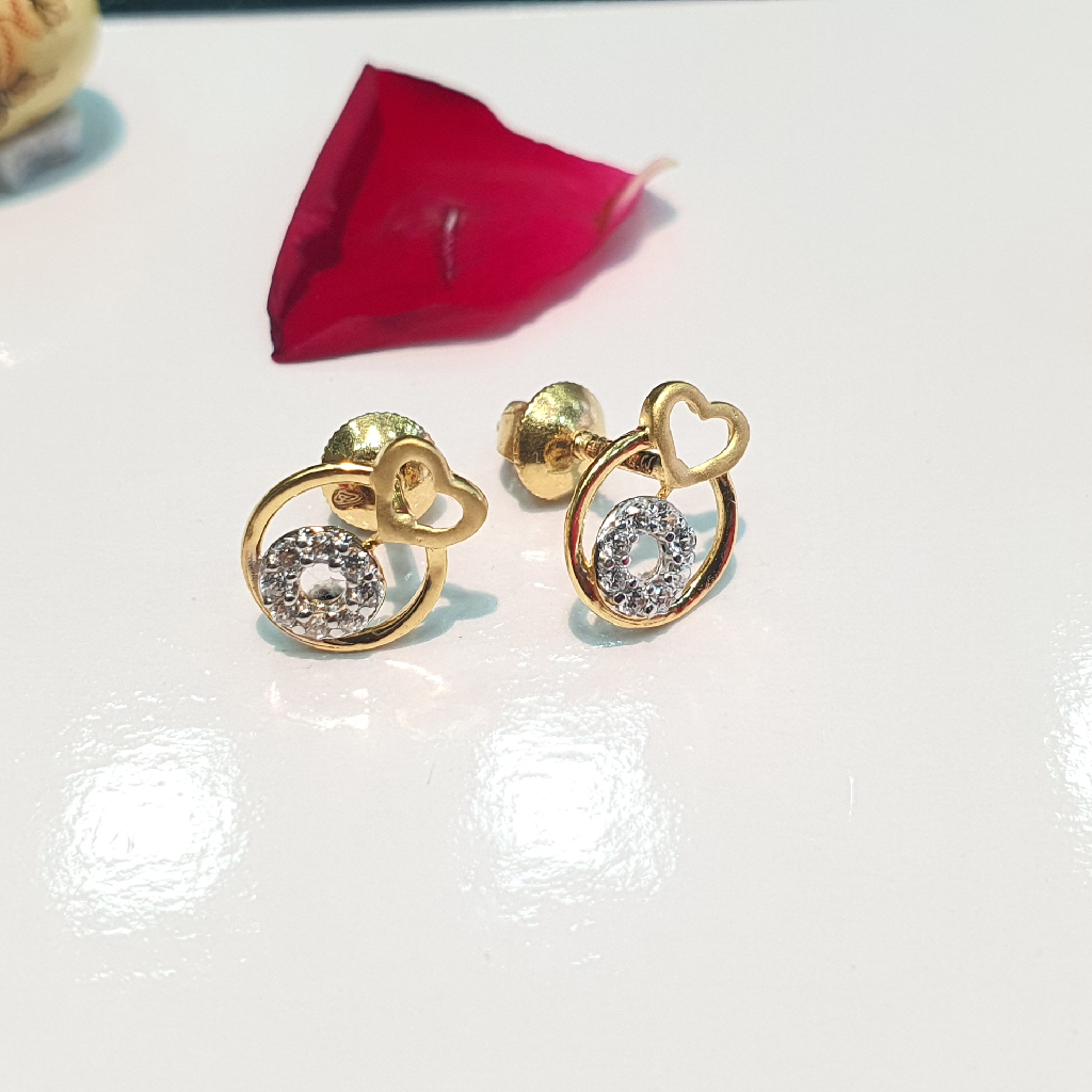 916 heart shape girls and women earrings - Image 2