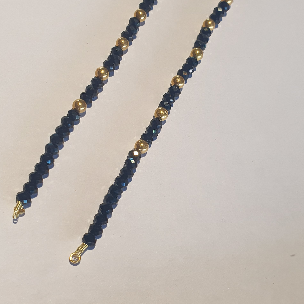 22 k karimani black bead - Image 2