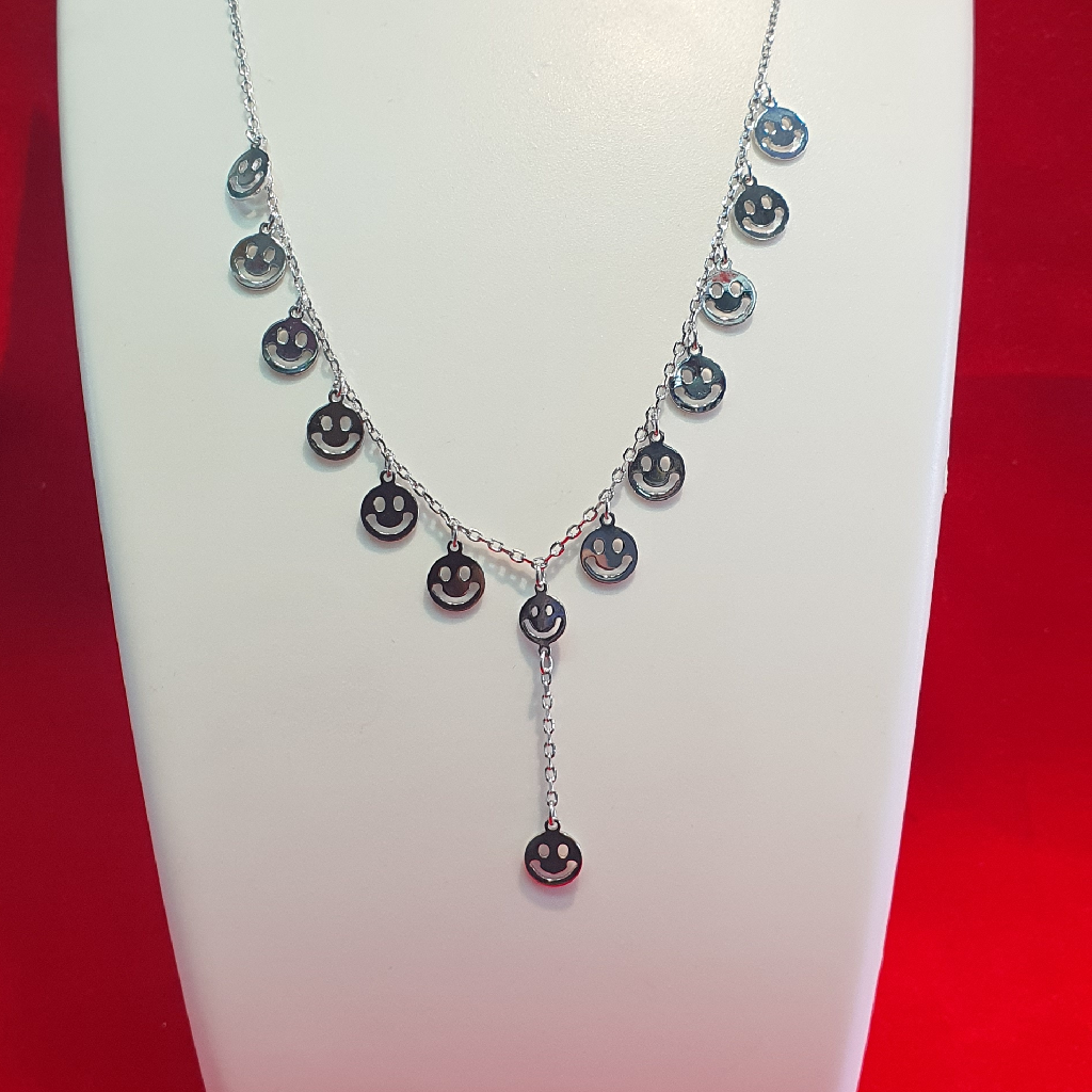 92.5 sterling silver daily wear necklace