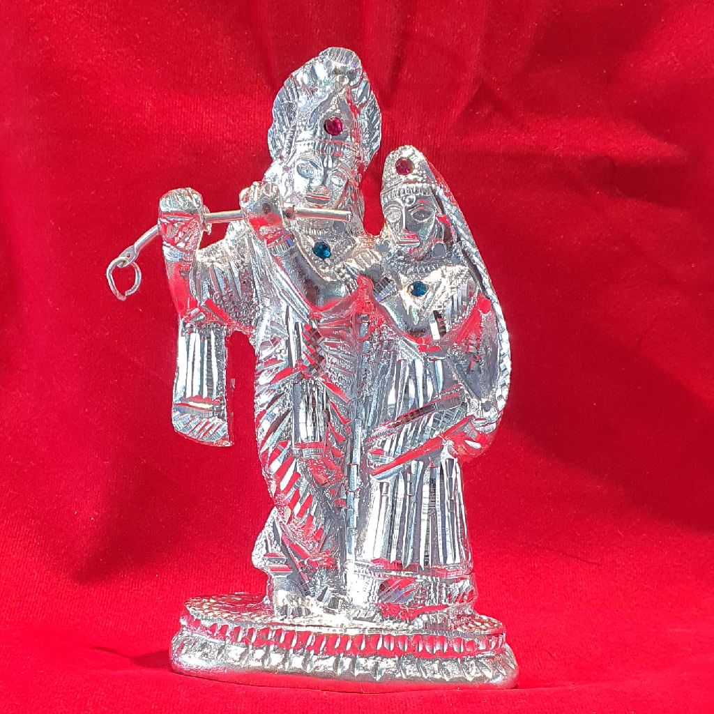 Radha Krishna Metal Murti