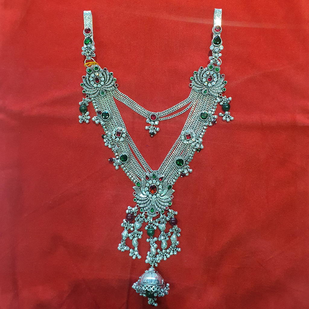 Silver antique cut stone marriage juda