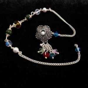 Silver Designer Anklets