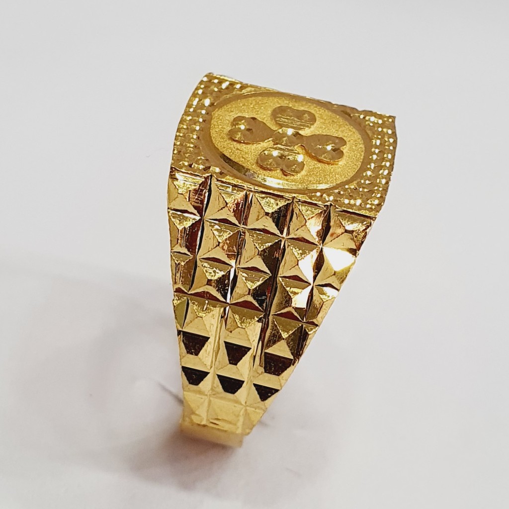 New disaign 916 pelan gold ring
