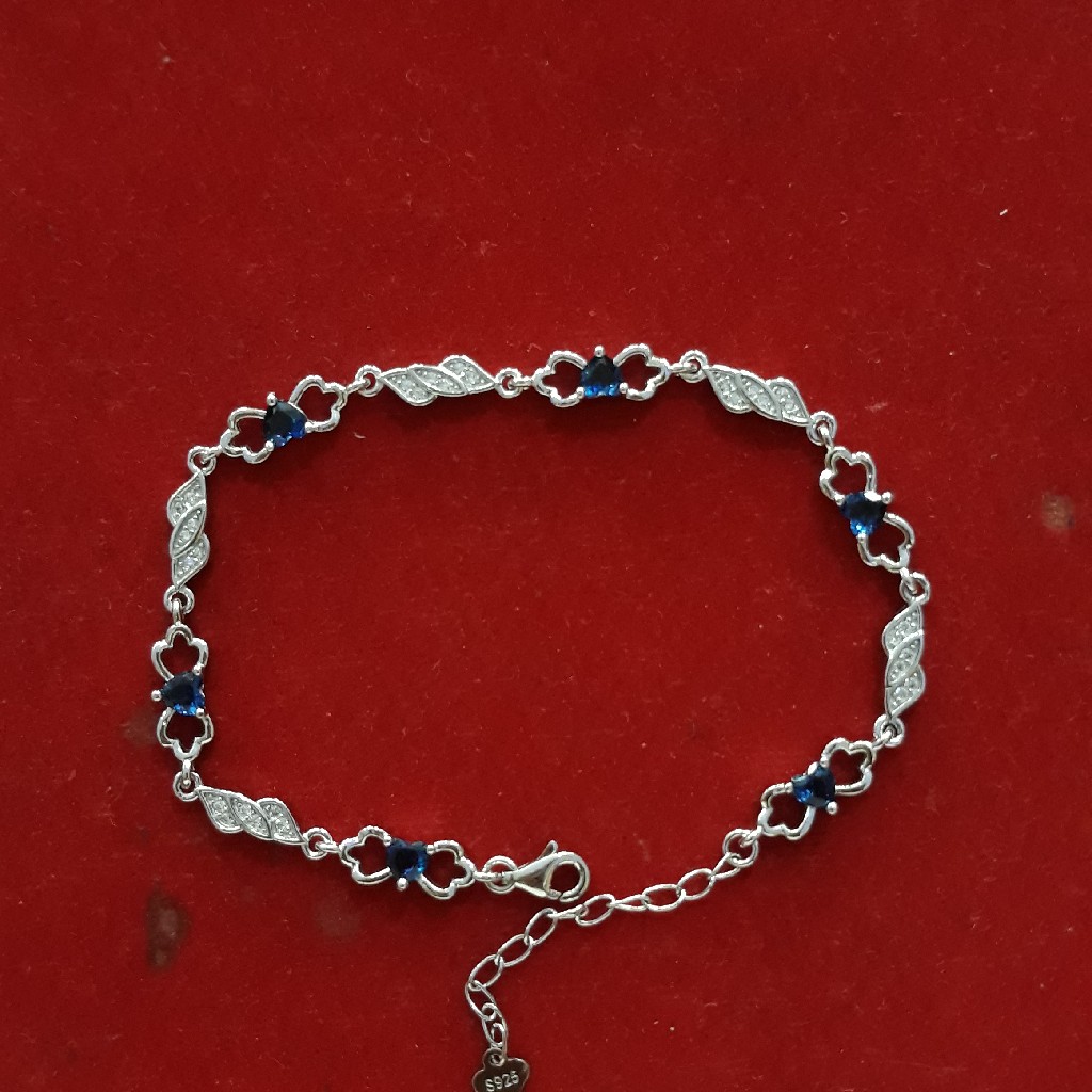new fancy blue stone 92.5 ladies lucky